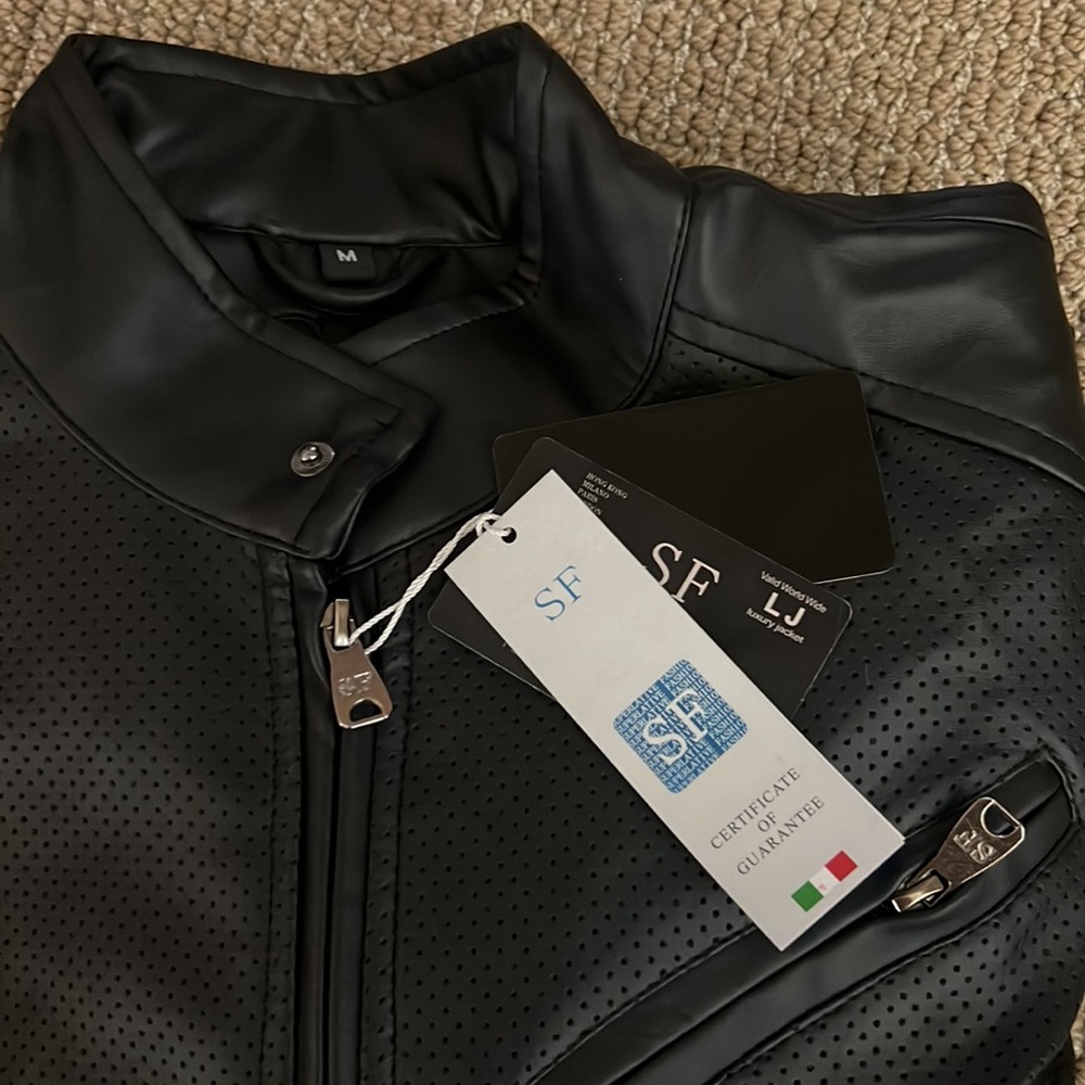 MENS ITALIAN BOMBER LEATHER JACKET